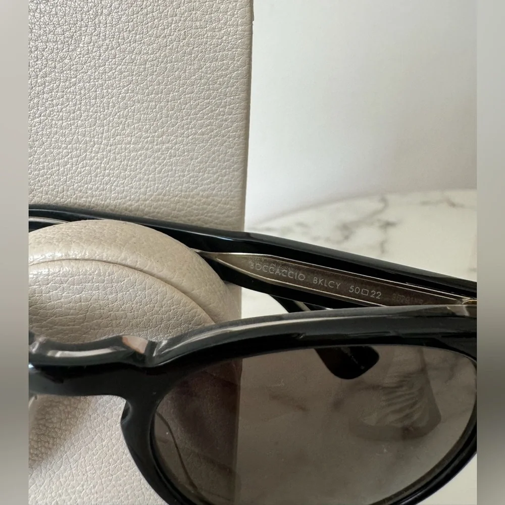 Garrett Leight Boccaccio BKLCY black sunglasses - Picture 5 of 9